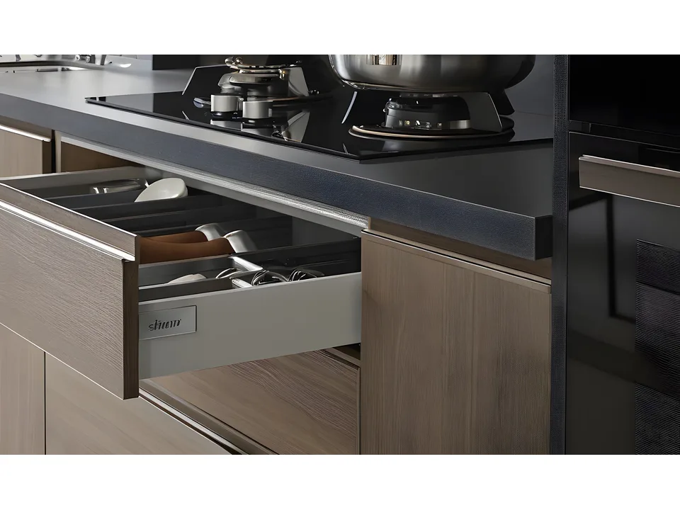 Кухня Grey Wood 4