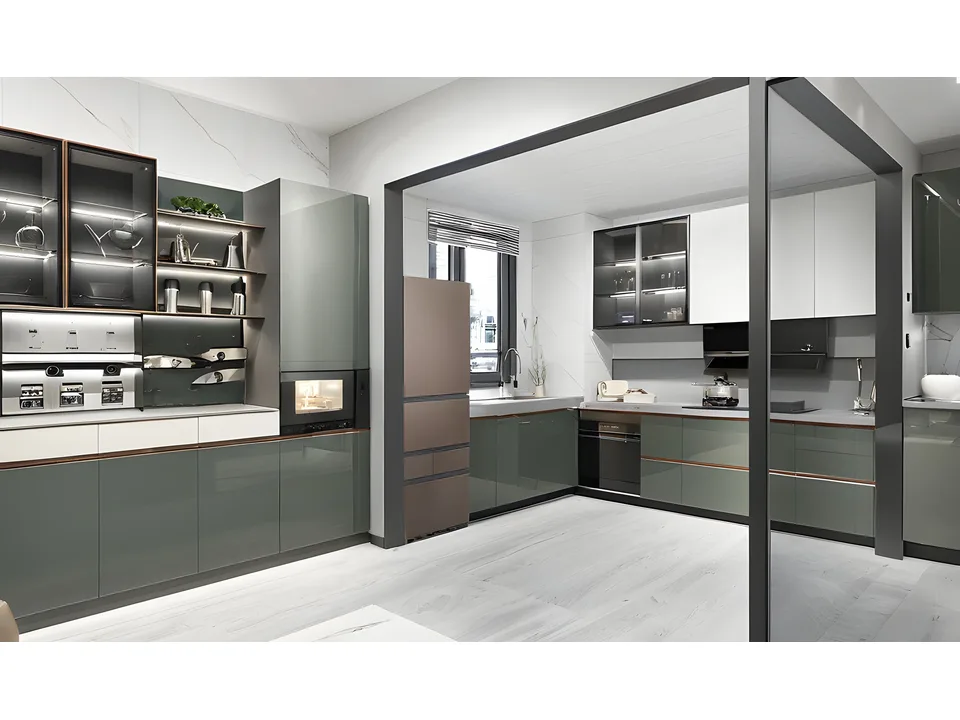 Кухня Forest Green 3