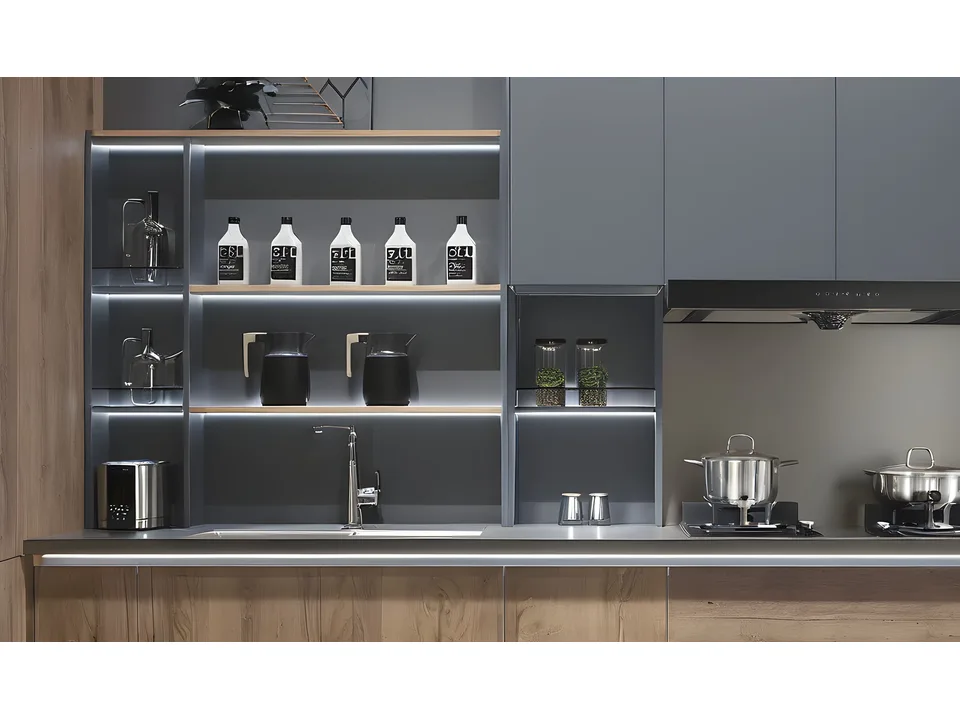 Кухня Warm Oak 2