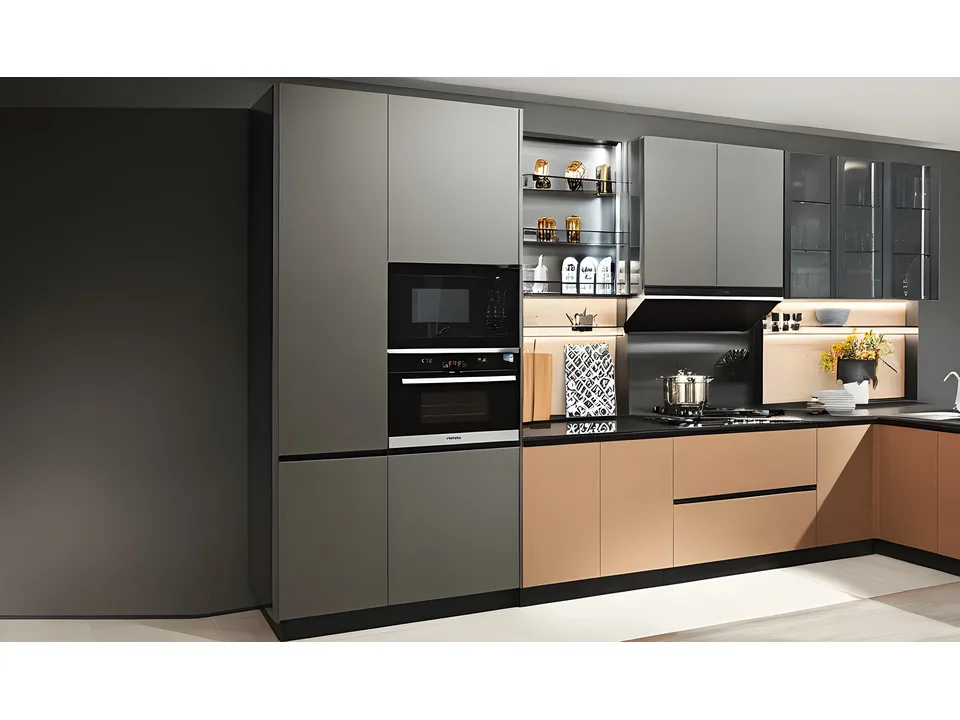 Кухня Metal Flat 1