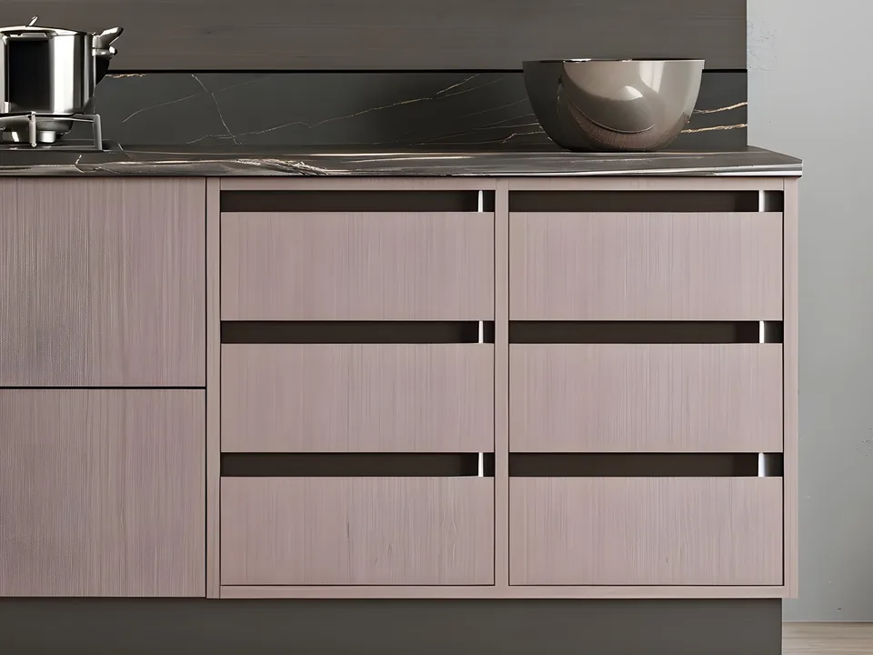 Кухня Gold Silver 3