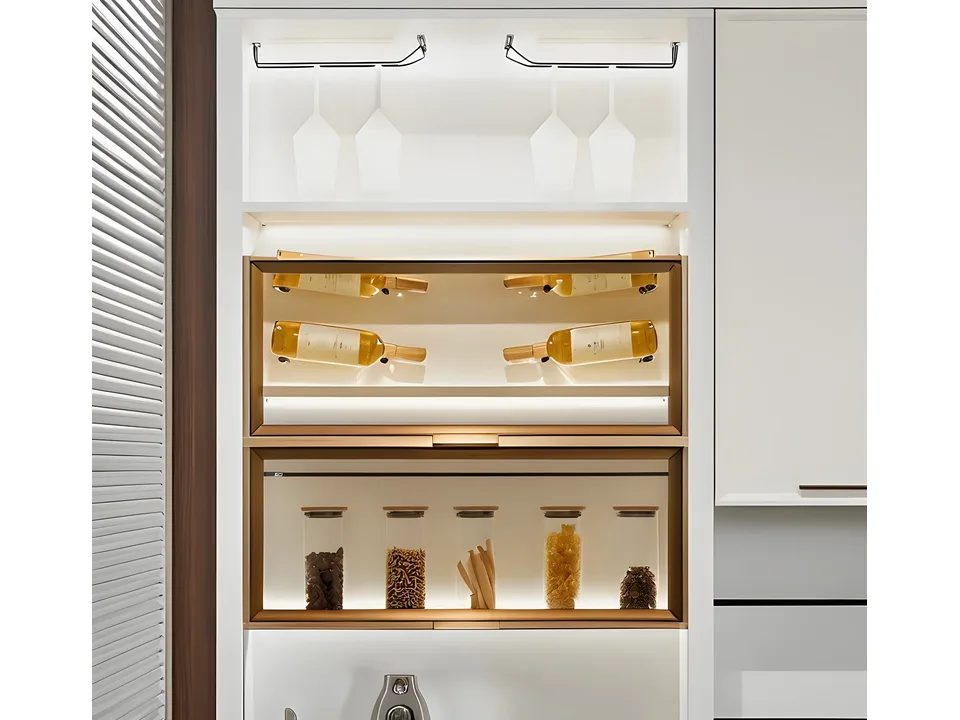 Кухня Gold White 5