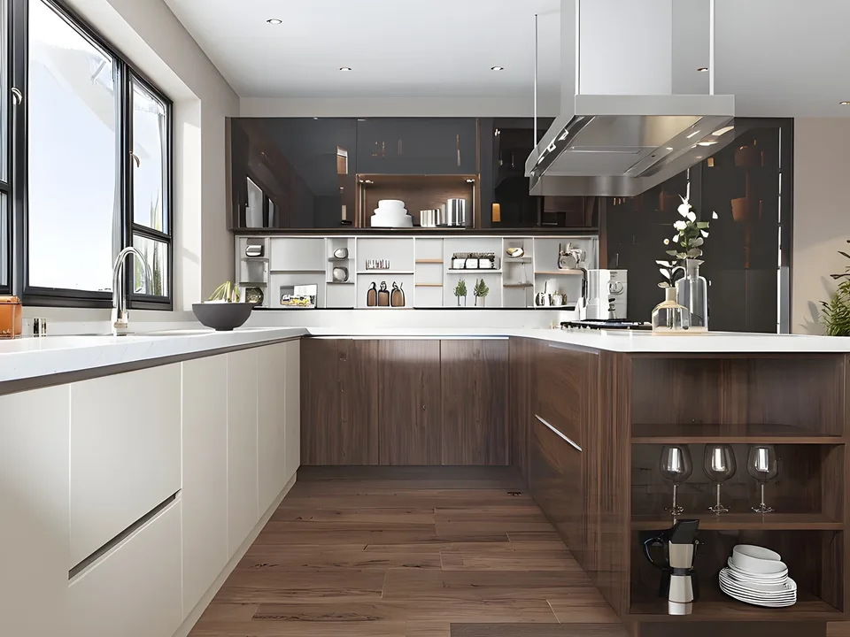 Кухня Brown Gloss 3